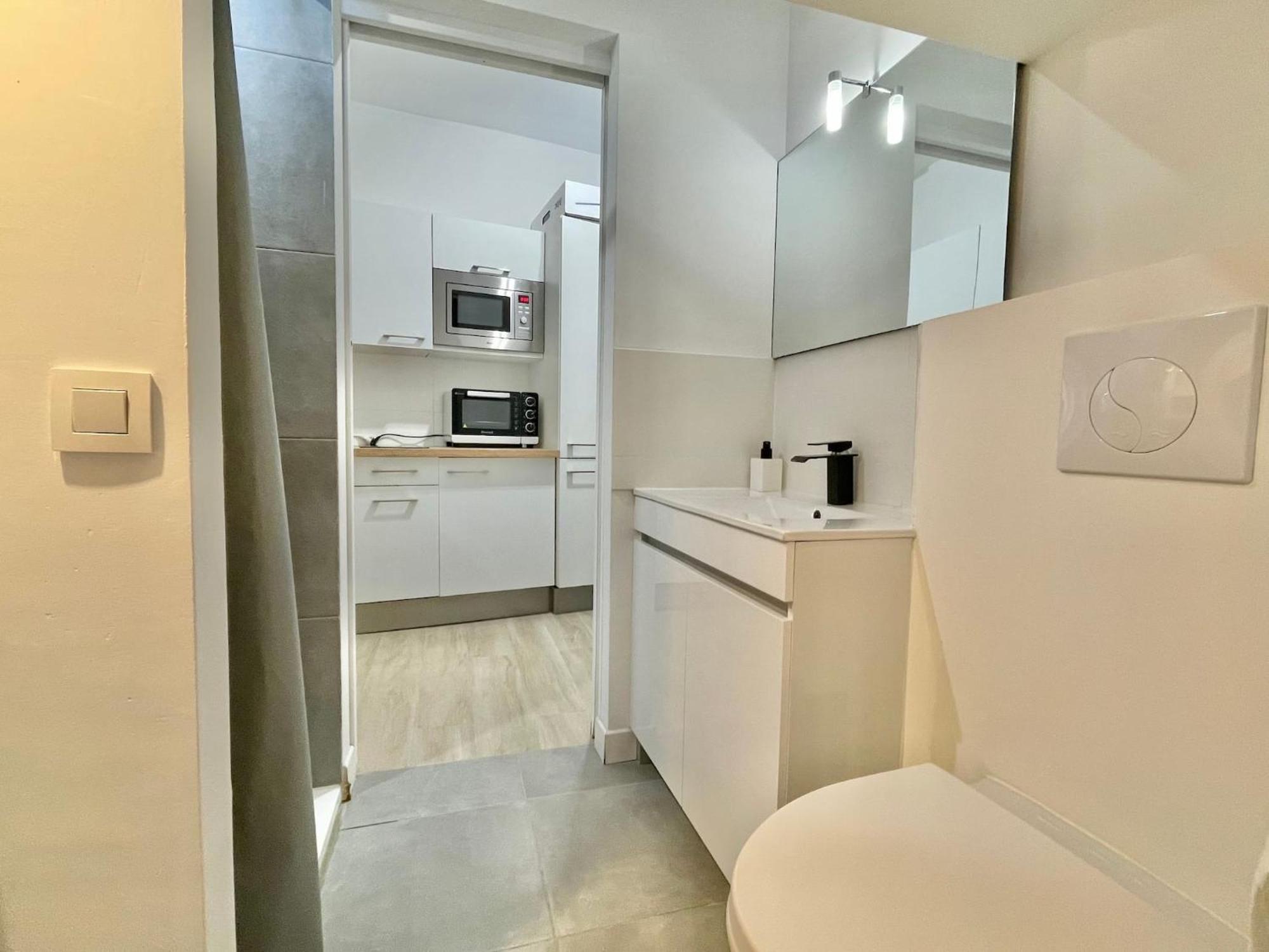 "Charmant Studio Moderne" Centre, Proche Plage Menton Bagian luar foto