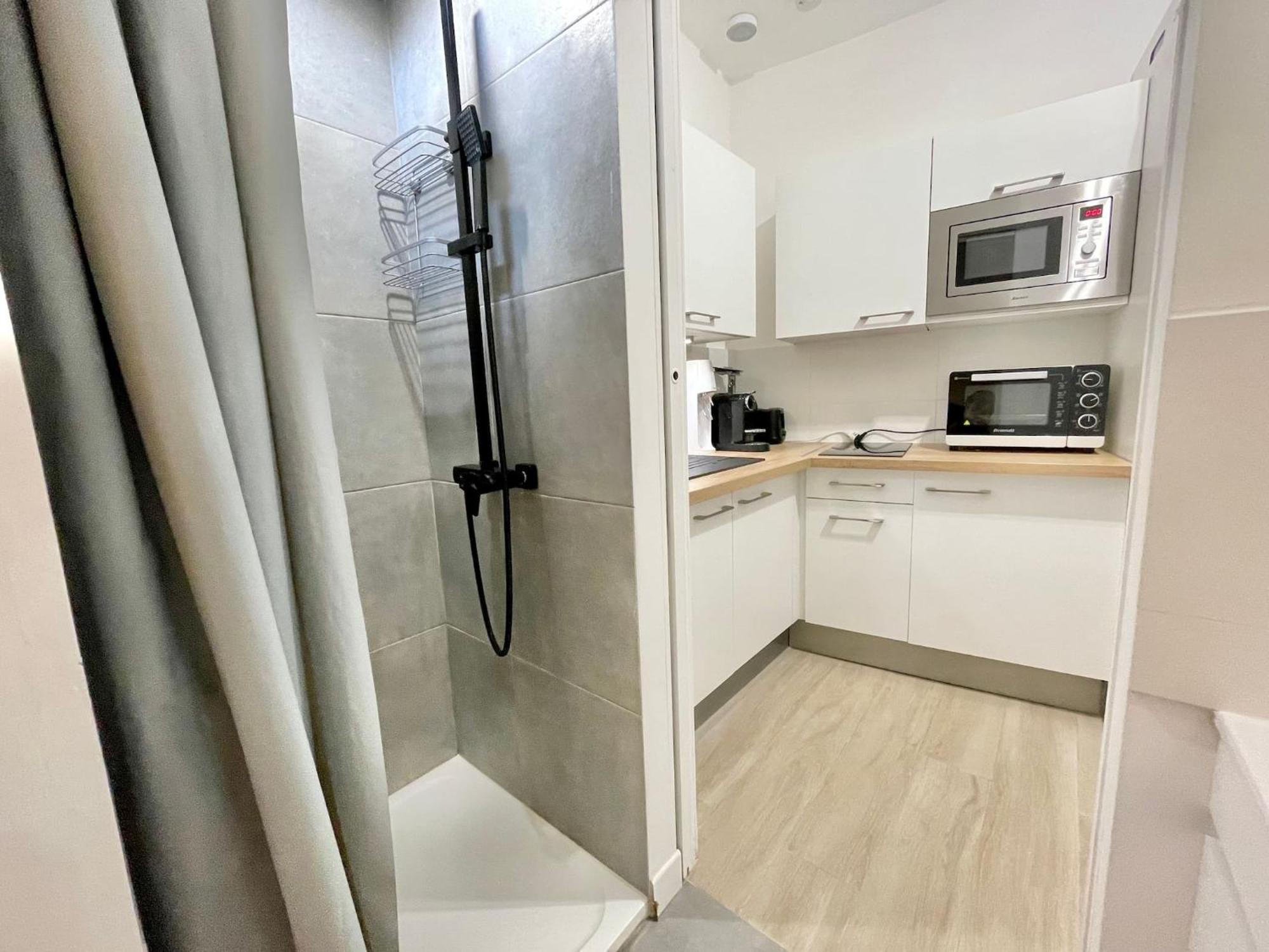 "Charmant Studio Moderne" Centre, Proche Plage Menton Bagian luar foto